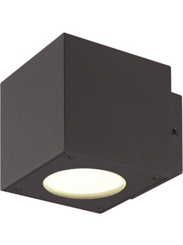 Nordtronic Cianna 230v outdoor wall light 2 x 3w led 3000k graphite g – 5704629040212