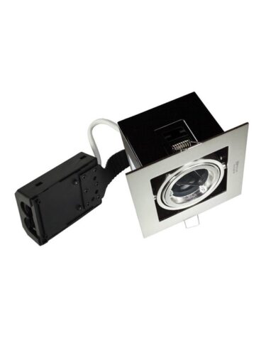 Nordtronic Perla 230v gu10 downlight w/o light source brushed alu – 5704629012264