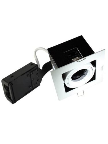 Nordtronic Perla 230v gu10 downlight w/o lightsource white – 5704629012257