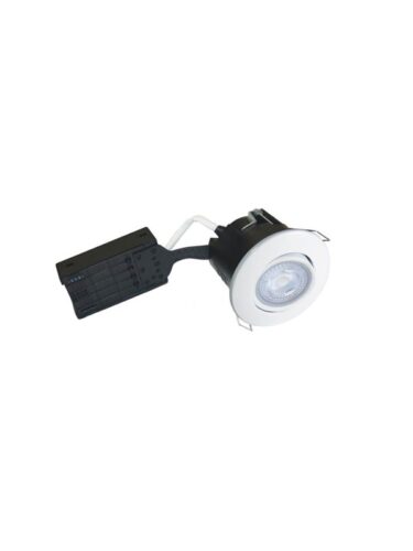Nordtronic Uni install 220-240v ip44 tilt angle 30° gu10 downlight 5w – 5704629024915