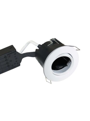 Nordtronic Uni install 220-240v ip44 tilt angle 30° gu10 downlight w/o – 5704629012936