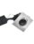 Nordtronic Uni install 220-240v ip44 tilt angle 30° gu10 downlight w/o – 5704629012240