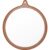 Normann Copenhagen Ticket Speil Lite Ø 45cm Caramel – 5712396026346