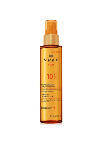Nuxe Nuxe Sun Tanning Oil for Face and Body SPF 10 – 150 ml – 3264680005862