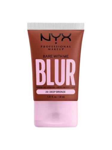 NYX Professional Makeup Bare With Me Blur Tint Foundation Deep Bronze – Deep Rich with a Cool Undertone 20 – 30 ml – 0800897234485