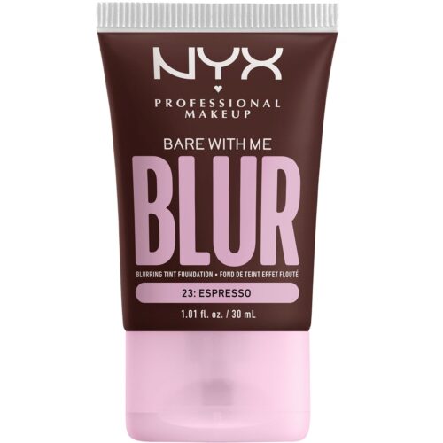 NYX Professional Makeup Bare With Me Blur Tint Foundation Espresso – Deep Espresso with a Cool Undertone 23 – 30 ml – 0800897234522