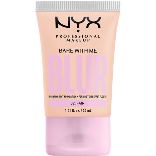 NYX Professional Makeup Bare With Me Blur Tint Foundation FAIR 02 – 30 ml – 0800897234270