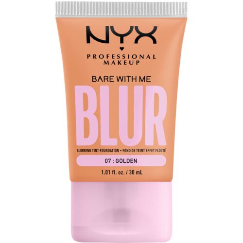 NYX Professional Makeup Bare With Me Blur Tint Foundation GOLDEN 07 – 30 ml – 0800897234331