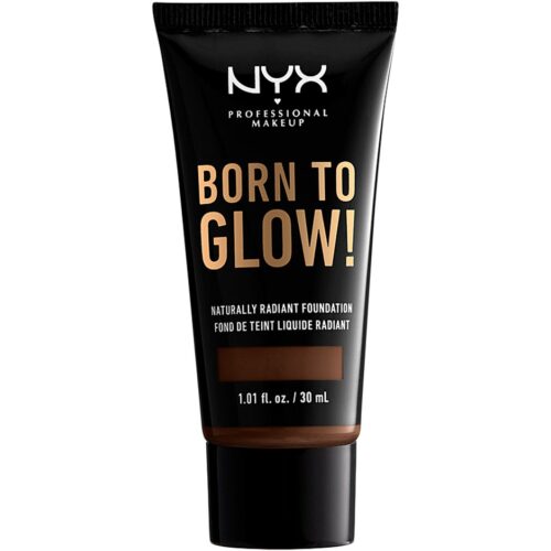 NYX Professional Makeup Born To Glow Naturally Radiant Foundation Warm Walnut – 30 ml – 0800897190675