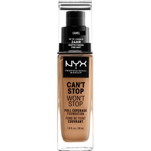 NYX Professional Makeup Can’t Stop Won’t Stop Foundation Camel – 30 ml – 0800897157296