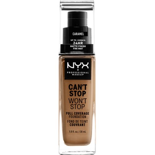 NYX Professional Makeup Can’t Stop Won’t Stop Foundation Caramel – 30 ml – 0800897157326