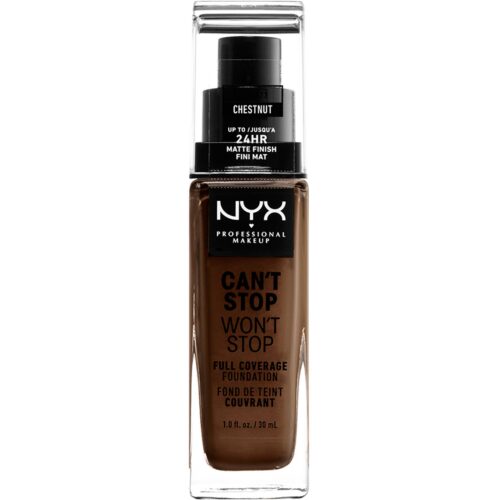 NYX Professional Makeup Can’t Stop Won’t Stop Foundation Chestnut – 30 ml – 0800897181130
