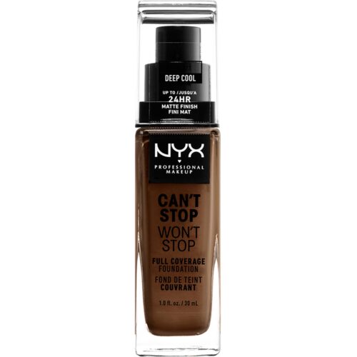NYX Professional Makeup Can’t Stop Won’t Stop Foundation Deep cool – 30 ml – 0800897181123