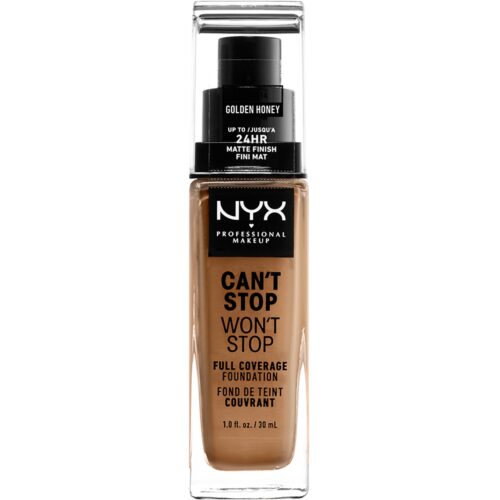 NYX Professional Makeup Can’t Stop Won’t Stop Foundation Golden honey – 30 ml – 0800897157319
