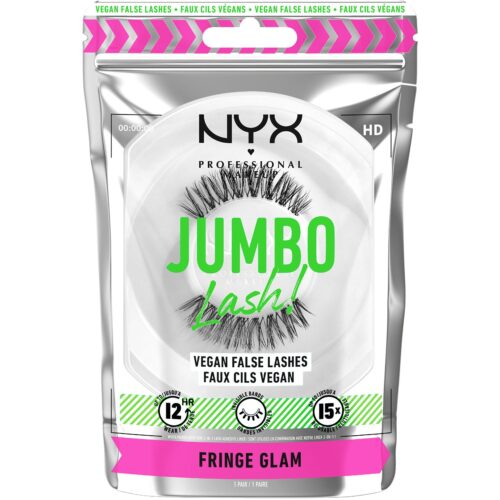 NYX Professional Makeup Jumbo Lash! Vegan False Lashes Fringe Glam 04 – 1 pcs – 0800897215361
