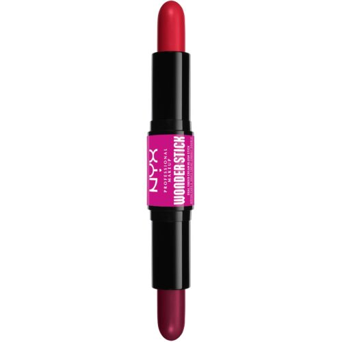 NYX Professional Makeup Wonder Stick Dual-Ended Cream Blush Bright Amber + Fuchsia 05 – 1 pcs – 0800897225308