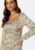 Object Collectors Item Jabin L/S Slim Dress K C24 Sandshell AOP 36 – 5715365165299