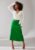 Object Collectors Item Naya HW Sateen Midi Skirt Fern Green 38 – 5715320402032