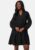 Object Collectors Item Objfeodora gia L/S dress Black S – 5715358759740