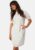 Object Collectors Item Objfeodora S/S short dress Cloud Dancer XL – 5715508864850