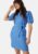 Object Collectors Item Objfeodora S/S short dress Provence L – 5715508864881