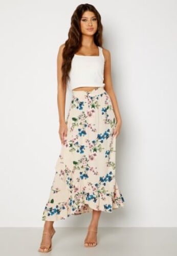 Object Collectors Item Paree HW Maxi Skirt Sandshell AOP: Flowe 42 – 5715357989681