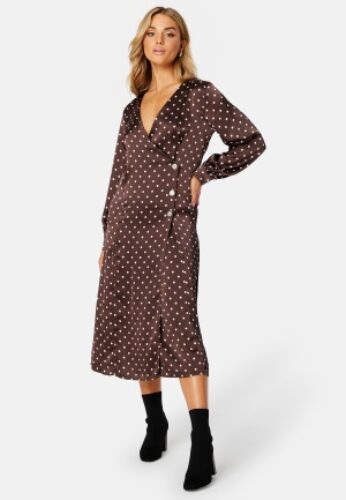 Object Collectors Item Sutanna L/S Wrap Dress Java AOP:Dots 36 – 5713789100124