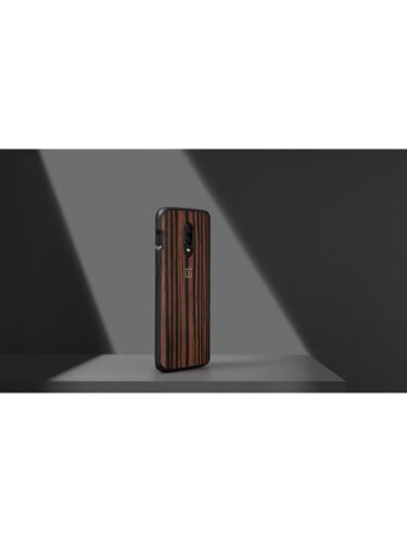 OnePlus 6T – Bumper Case – Ebony Wood – 6921815606000