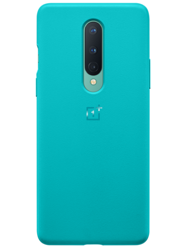 OnePlus 8 – Sandstone Bumper Case – Cyan – 6921815609247