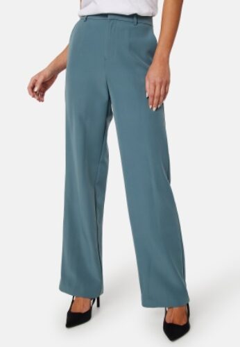 ONLY Berry High Waist Wide Pant Goblin Blue 38/32 – 5715509284855
