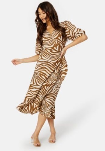 ONLY Chicago Life S/S Midi Dress Carafe AOP:West unta S – 5715417187491