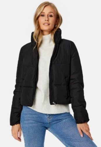 ONLY Dolly Short Puffer Jacket Black L – 5714912915585