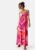 ONLY Onlalma life poly chole long dress Coral/Patterned L – 5715520009567