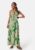 ONLY Onlalma life poly chole long dress Green/Patterned S – 5715520012741