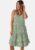 ONLY Onlmaj Life S/L Short Dress Artichoke Green S – 5714918178373
