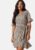 ONLY Onl New Olivia Short Wrap Dress Silver Mink XS – 5715206463690
