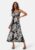ONLY Onlnova life lux alexa long dress Black/Patterned L – 5715520071410