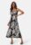 ONLY Onlnova life lux alexa long dress Black/Patterned S – 5715516324209