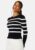 ONLY Sally L/S Puff Pullover Black Stripes:W XL – 5715312529563