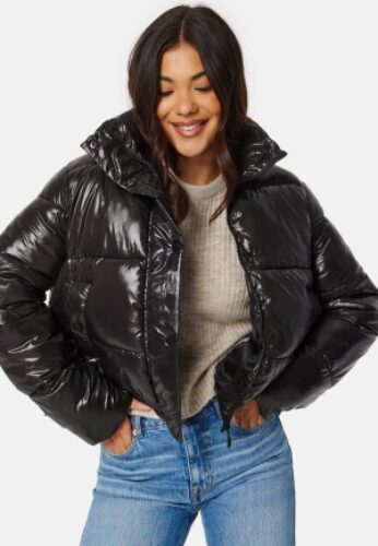 ONLY Sky Short Puffer Black L – 5715425013225