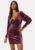 ONLY Smooth L/S V-Neck Dress Port Royal XS – 5715502607675