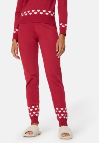 ONLY Xmas Snowflake MW Pant Chili Pepper Pattern XL – 5715432079566