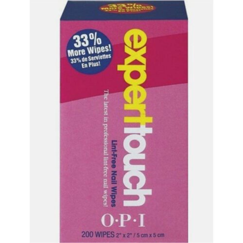 OPI Experttouch Remover Lint-Free Nail Wipes – 0619828008572