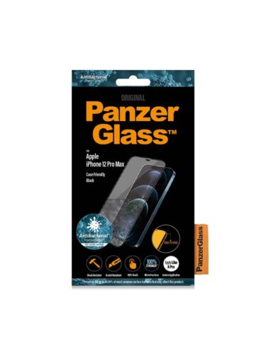 PanzerGlass Apple iPhone 12 Pro Max Case Friendly – Black – 5711724827129