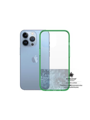 PanzerGlass Apple iPhone 13 Pro AntiBacterial ClearCase Pro – Lime – 5711724003394