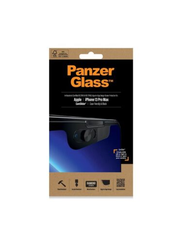 PanzerGlass Apple iPhone 13 Pro Max Case Friendly Camslider – Black – 5711724027499