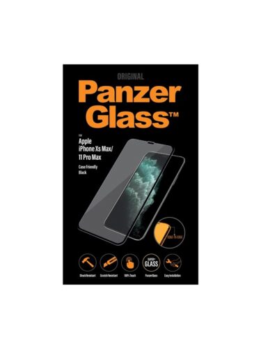 PanzerGlass Apple iPhone XS Max/11 Pro Max Case Friendly – Black – 5711724026669
