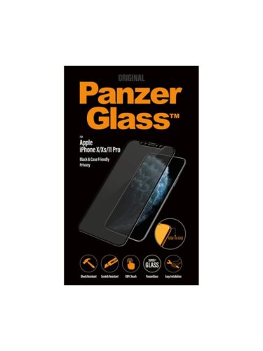 PanzerGlass Apple iPhone X/XS/11 Pro Privacy Case Friendly – Black – 5711724126642