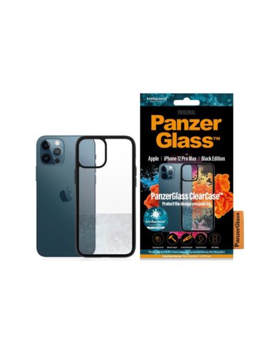 PanzerGlass ClearCase Apple iPhone 12 Pro Max | Black – 5711724002533