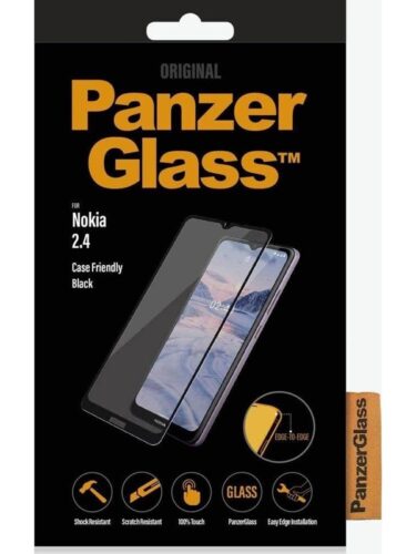 PanzerGlass Nokia 2.4 Case Friendly – Black – 5711724067808